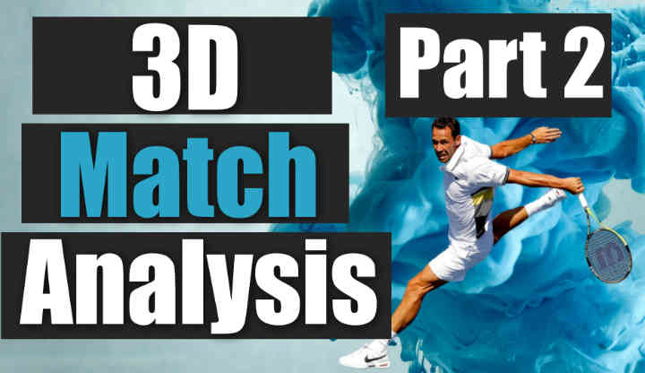 3D Match Analysis Beat the Serve Volley Player