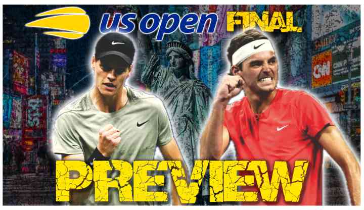 Janniik Sinner Vs Taylor Fritz | US Open 2024 Final | Preview and Prediction